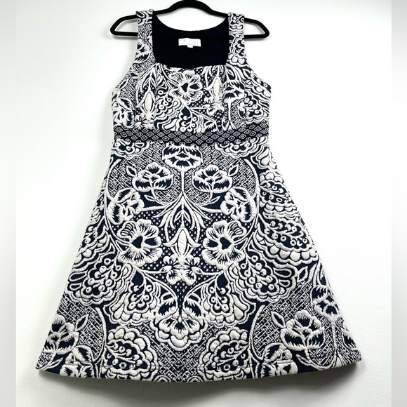 Anthropologie ett:twa Dress, Medium, Valery, Knee Length, A-line, Floral Pattern - Picture 3 of 13